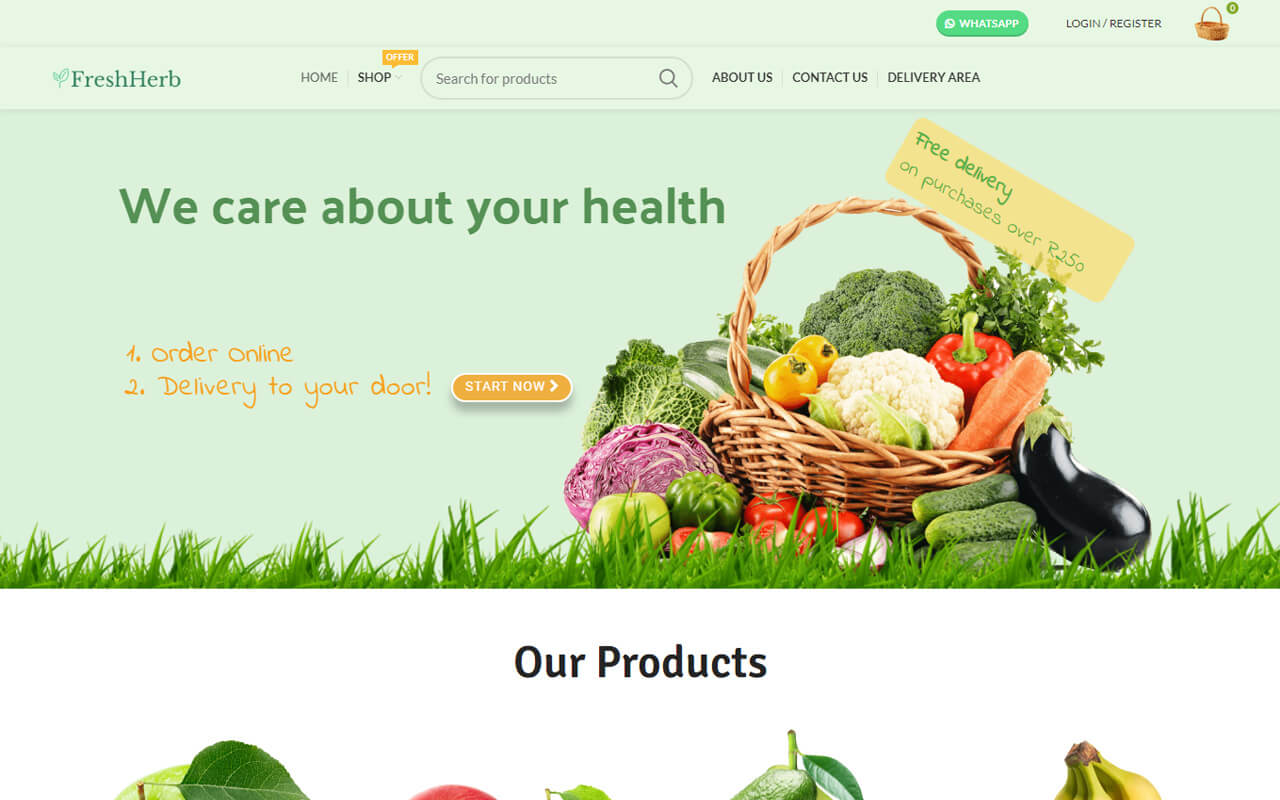 فروشگاه آنلاین سبزیجات